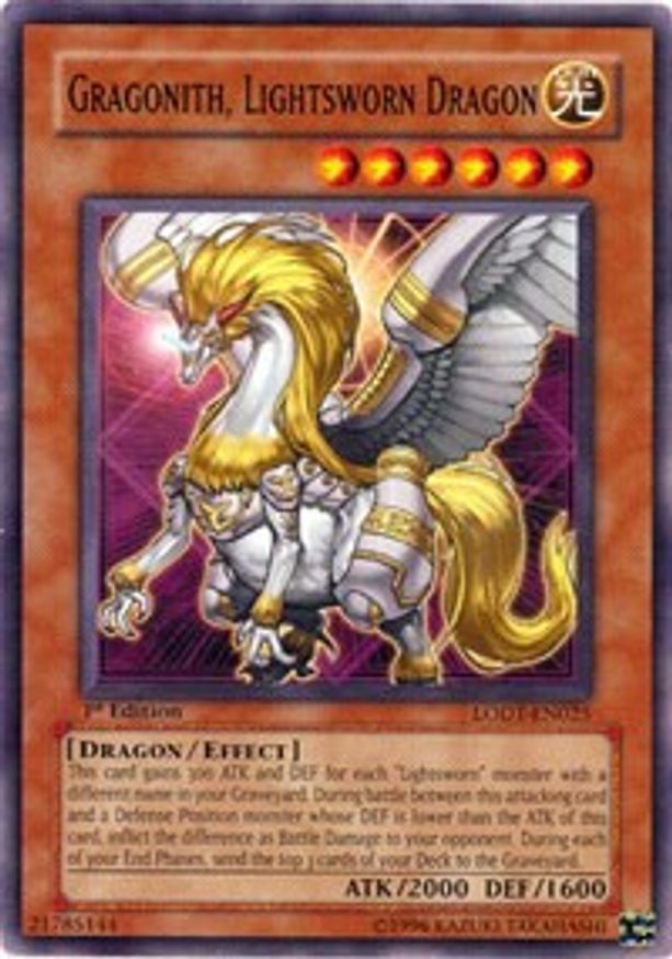 Gragonith, Lightsworn Dragon | LODT-EN025