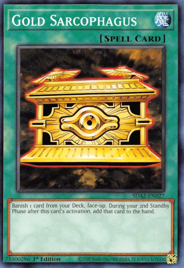 Gold Sarcophagus | SDAZ-EN027