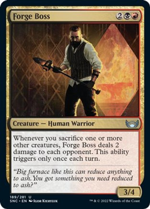 Forge Boss | 189