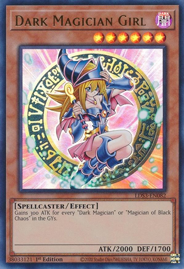 Dark Magician Girl | LDS3-EN082