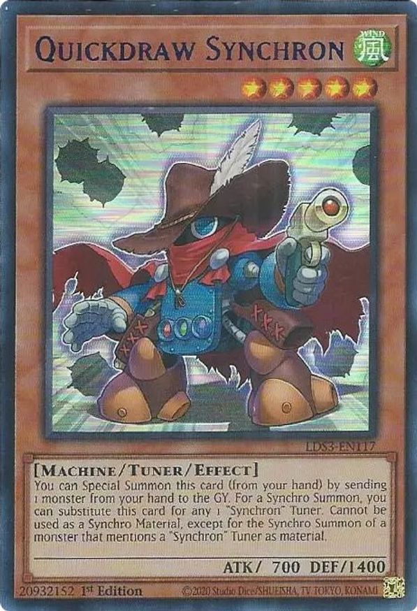 Quickdraw Synchron (Blue) | LDS3-EN117