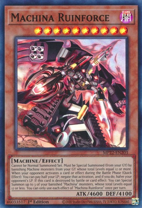 Machina Ruinforce | MP22-EN203