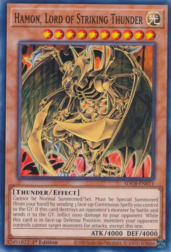 Hamon, Lord of Striking Thunder | SDCB-EN011