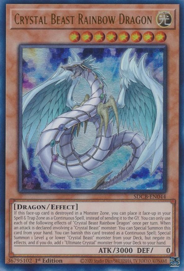 Crystal Beast Rainbow Dragon | SDCB-EN044