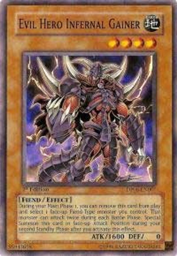 Evil Hero Infernal Gainer | DP06-EN007