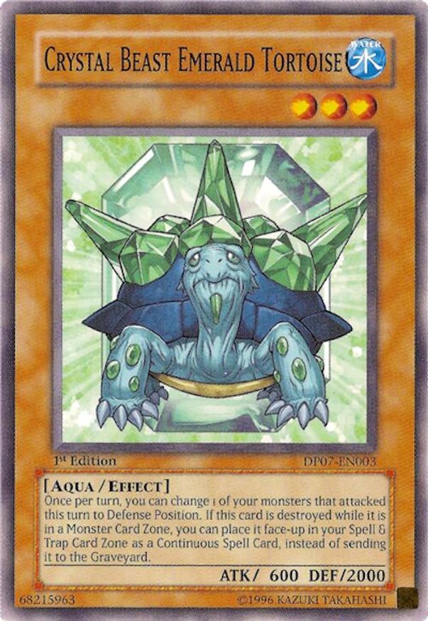 Crystal Beast Emerald Tortoise | DP07-EN003