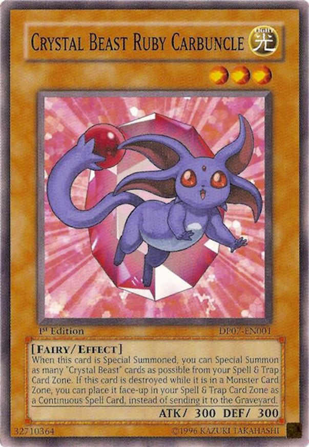 Crystal Beast Ruby Carbuncle | DP07-EN001