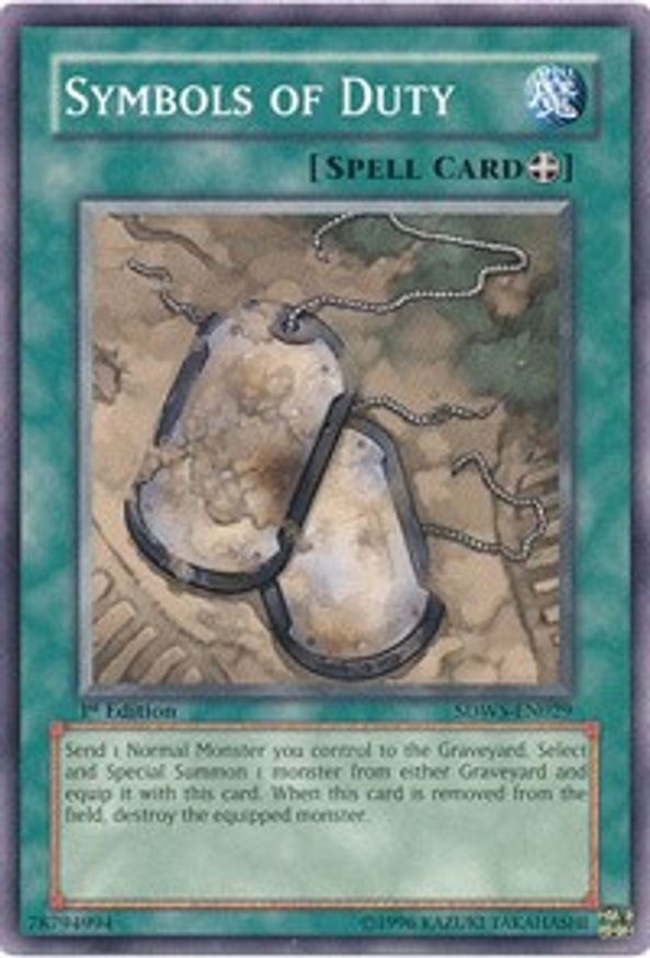 Symbols of Duty | SDWS-EN029