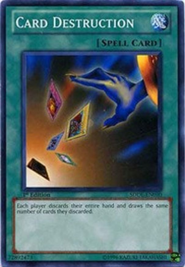 Card Destruction | SDDL-EN030