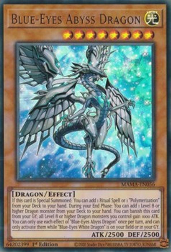 Blue-Eyes Abyss Dragon | MAMA-EN056