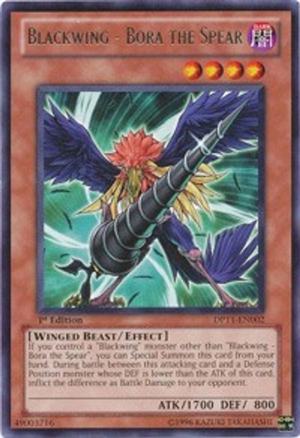Blackwing - Bora the Spear | DP11-EN002