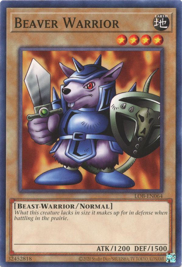 Beaver Warrior | LOB-EN064