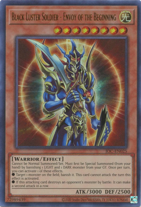 Black Luster Soldier - Envoy of the Beginning | IOC-EN025
