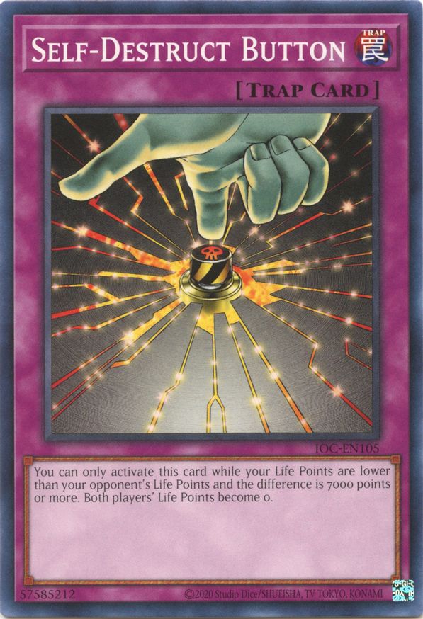 Self-Destruct Button | IOC-EN105