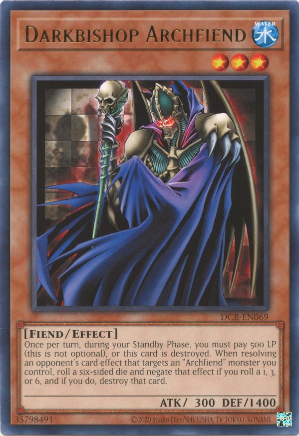 Darkbishop Archfiend | DCR-EN069