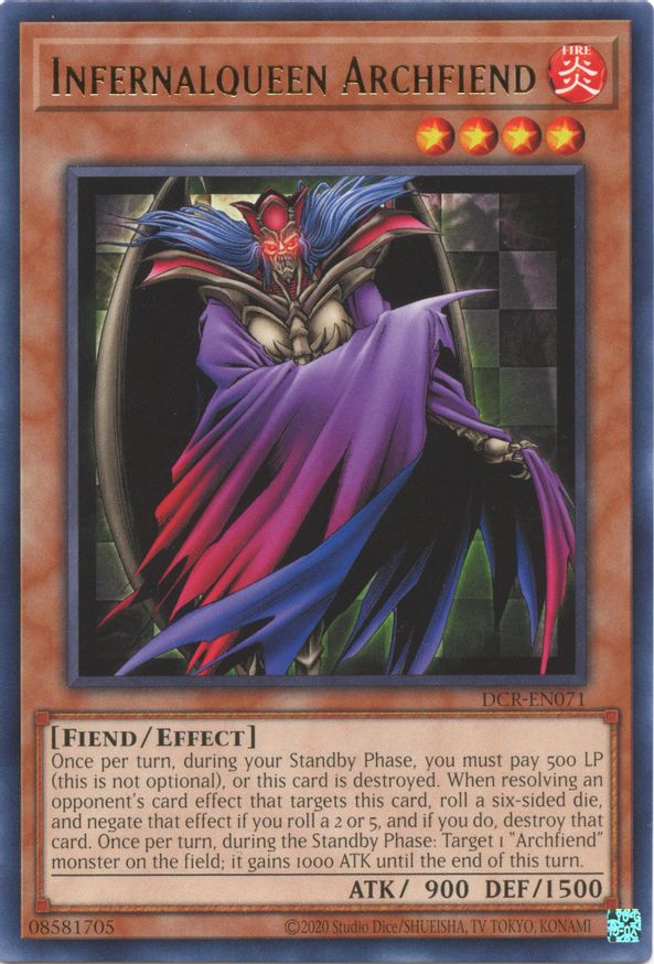 Infernalqueen Archfiend | DCR-EN071