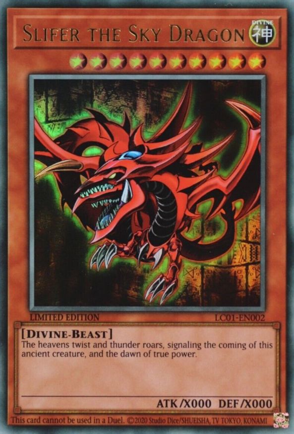 Slifer the Sky Dragon (25th Anniversary Edition) | LC01-EN002