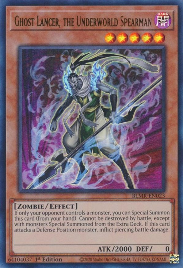 Ghost Lancer, the Underworld Spearman | BLMR-EN023