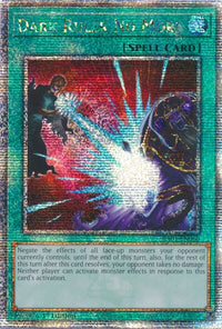 Thumbnail for Dark Ruler No More (Quarter Century Secret Rare) | RA01-EN060