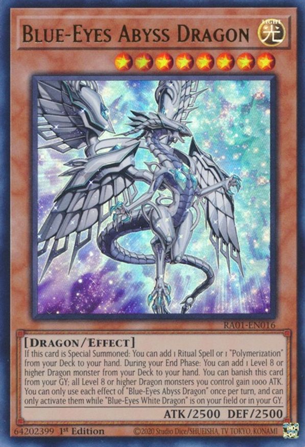 Blue-Eyes Abyss Dragon (UR) | RA01-EN016