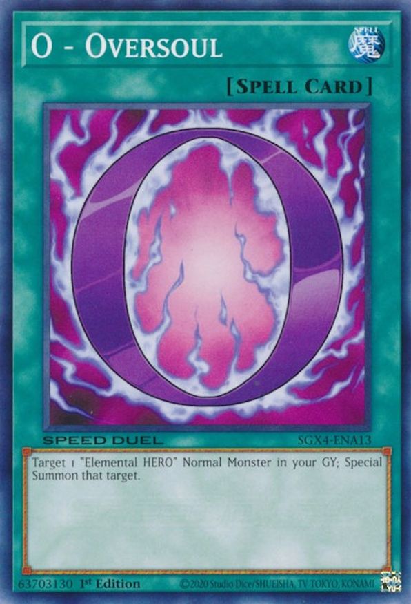 O - Oversoul | SGX4-ENA13