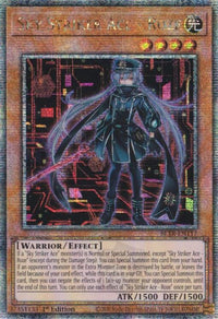 Thumbnail for Sky Striker Ace - Roze (Alternate Art) (Quarter Century Secret Rare) | BLTR-EN117