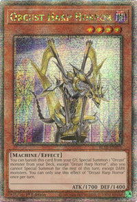 Thumbnail for Orcust Harp Horror (Quarter Century Secret Rare) | BLTR-EN071