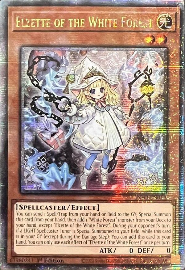 Elzette of the White Forest (Quarter Century Secret Rare) | INFO-EN014