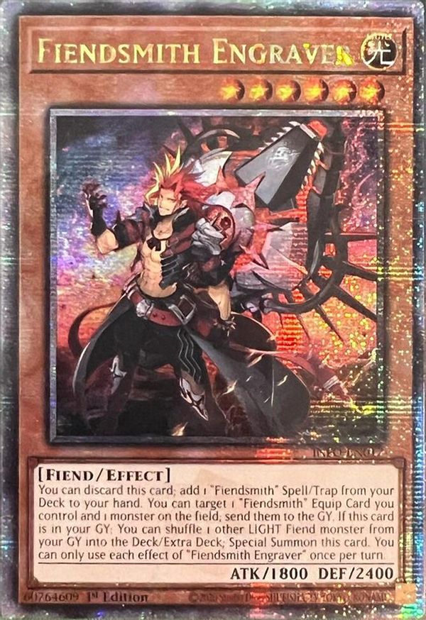 Fiendsmith Engraver (Quarter Century Secret Rare) | INFO-EN017