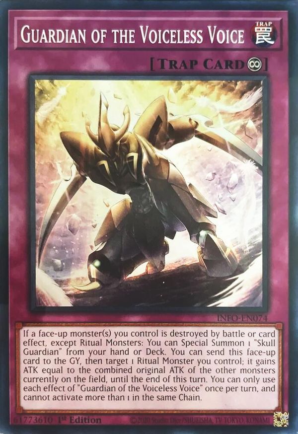 Guardian of the Voiceless Voice | INFO-EN074