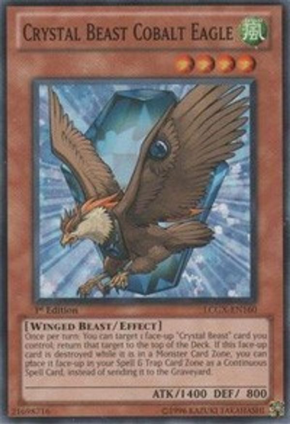 Crystal Beast Cobalt Eagle | LCGX-EN160