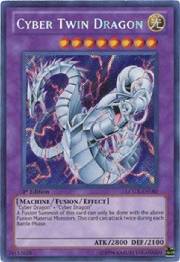 Cyber Twin Dragon | LCGX-EN180