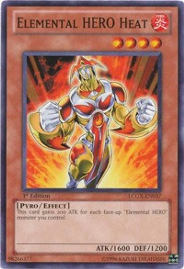 Elemental HERO Heat | LCGX-EN037