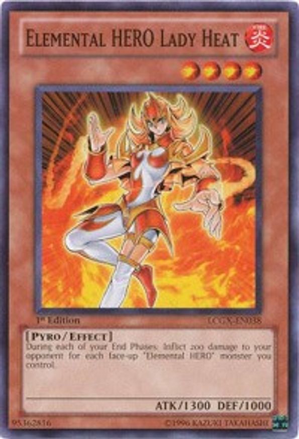 Elemental HERO Lady Heat | LCGX-EN038