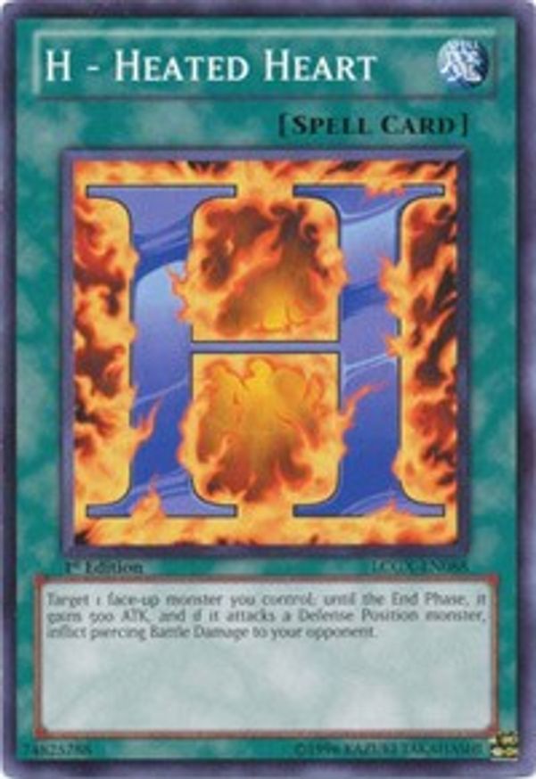 H - Heated Heart | LCGX-EN088