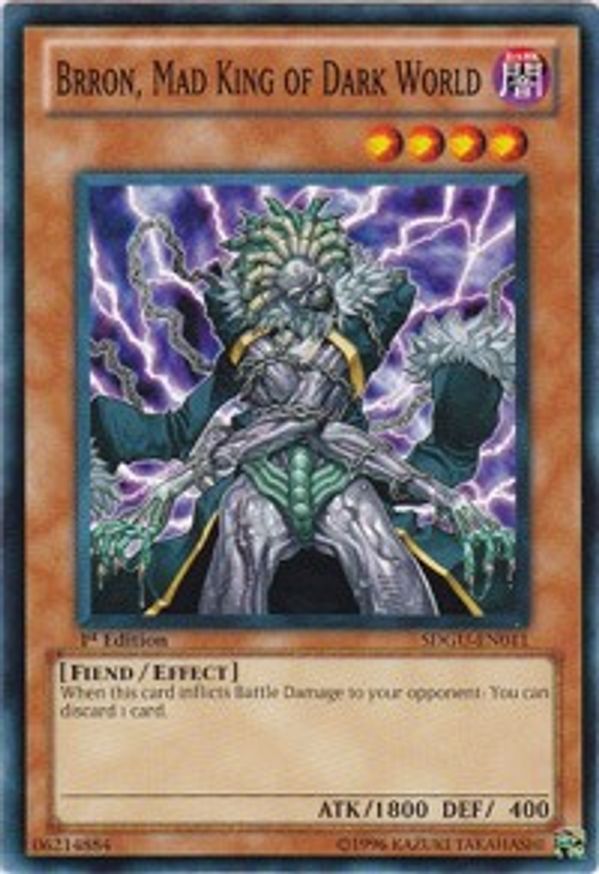 Brron, Mad King of Dark World | SDGU-EN011