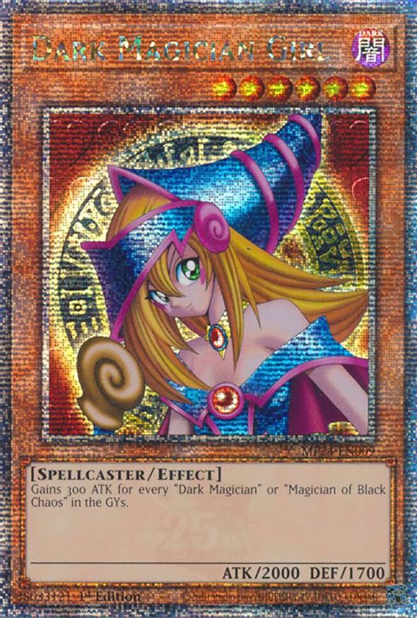 Dark Magician Girl (Quarter Century Secret Rare) | MP24-EN009