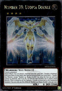 Thumbnail for Number 39: Utopia Double (Quarter Century Secret Rare) | MP24-EN031