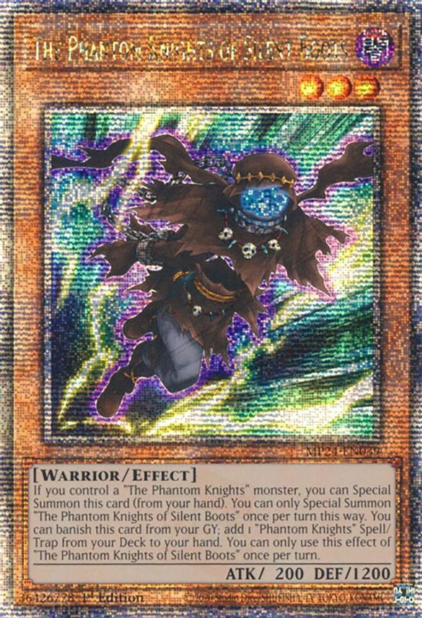 The Phantom Knights of Silent Boots (Quarter Century Secret Rare) | MP24-EN039