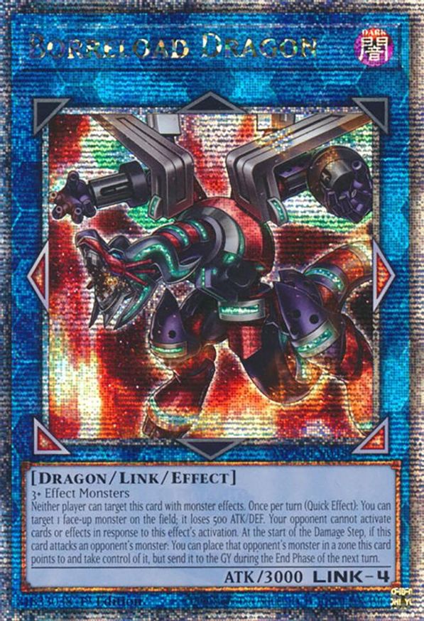 Borreload Dragon (Alternate Art) (Quarter Century Secret Rare) | MP24-EN048