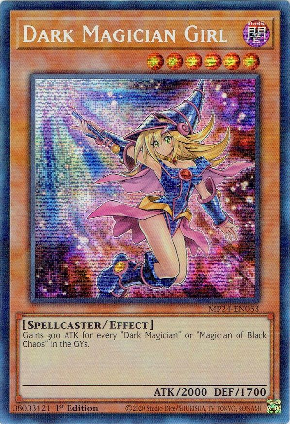 Dark Magician Girl (Alternate Art) | MP24-EN053