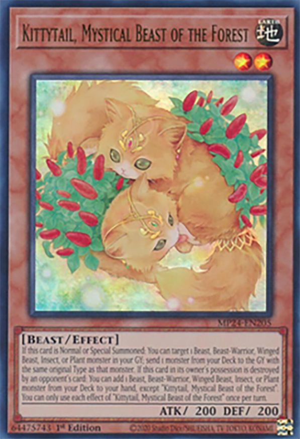 Kittytail, Mystical Beast of the Forest | MP24-EN205