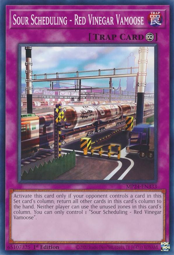 Sour Scheduling - Red Vinegar Vamoose | MP24-EN333