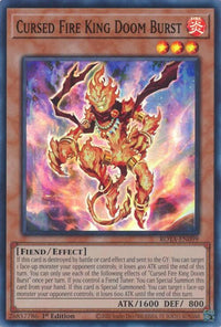 Thumbnail for Cursed Fire King Doom Burst | ROTA-EN099