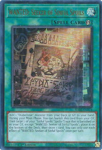 Thumbnail for WANTED: Seeker of Sinful Spoils (UR) | RA03-EN074