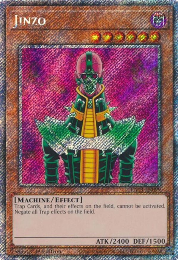 Jinzo (Platinum Secret Rare) | RA03-EN099