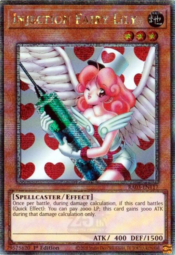 Injection Fairy Lily (Quarter Century Secret Rare) | RA03-EN117