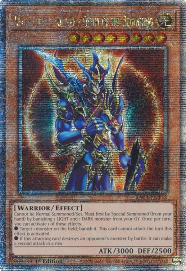 Black Luster Soldier - Envoy of the Beginning (Quarter Century Secret Rare) | RA03-EN132
