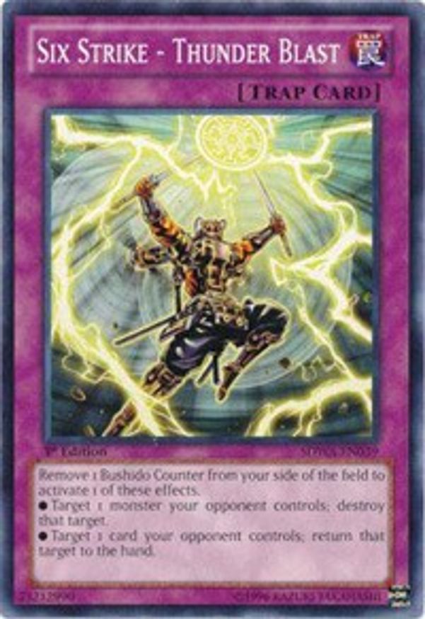 Six Strike - Thunder Blast | SDWA-EN039