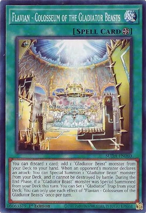 Flavian - Colosseum of the Gladiator Beasts | SUDA-EN060